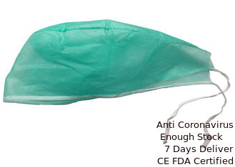 Chiny Anti-Virus Clean Room Head Cover, jednorazowa czapka Bouffant wysoce ochronna dostawca