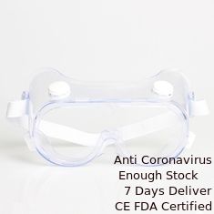 Chiny Jednorazowe chirurgiczne okulary ochronne Ergonomiczna konstrukcja z możliwością dostosowania do kliniki szpitalnej dostawca