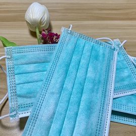 Jednorazowa maska ​​do twarzy o wysokiej oddychalności Masa 20 x 22 x 25 g do środowisk higienicznych dostawca